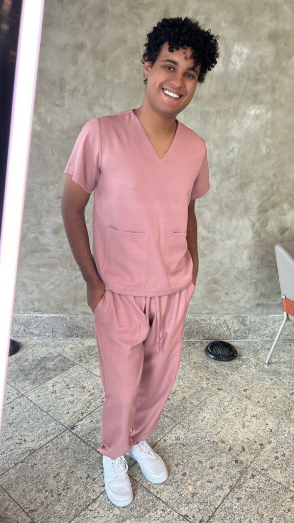 Scrub Masculino Rosê - Image 5