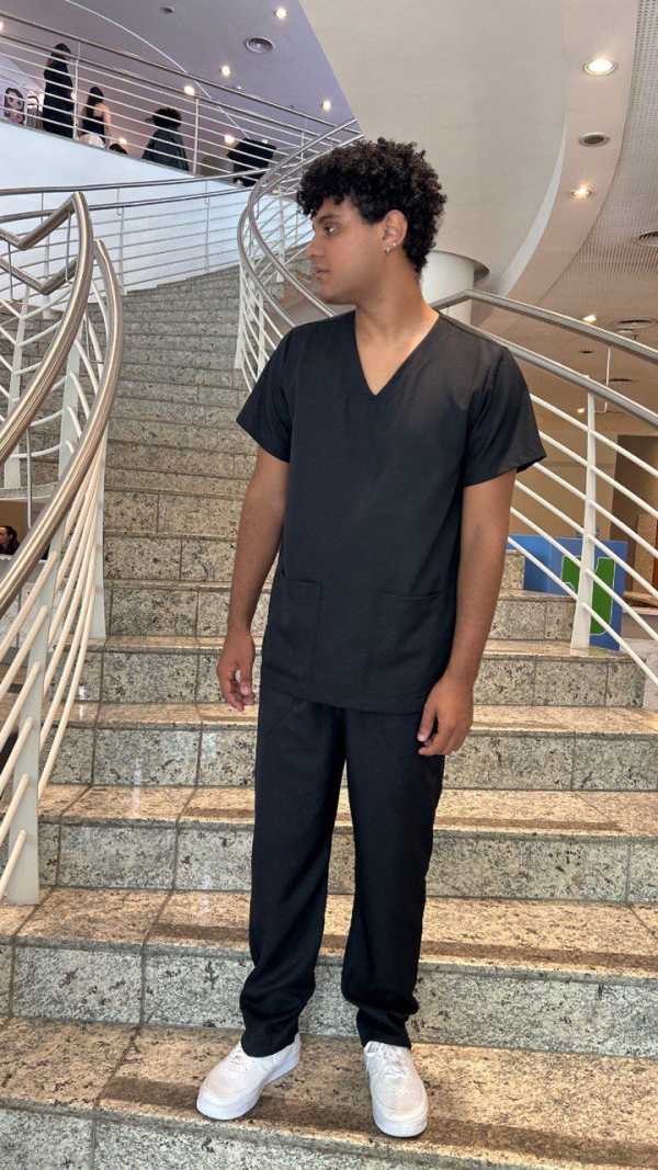 Scrub Masculino Preto - Image 3
